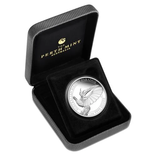 2019 Bird of Paradise 1oz Silver Proof Coin - Image 2