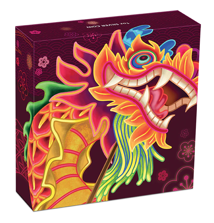2019 Chinese New Year 1oz Silver Proof Coin - Image 3