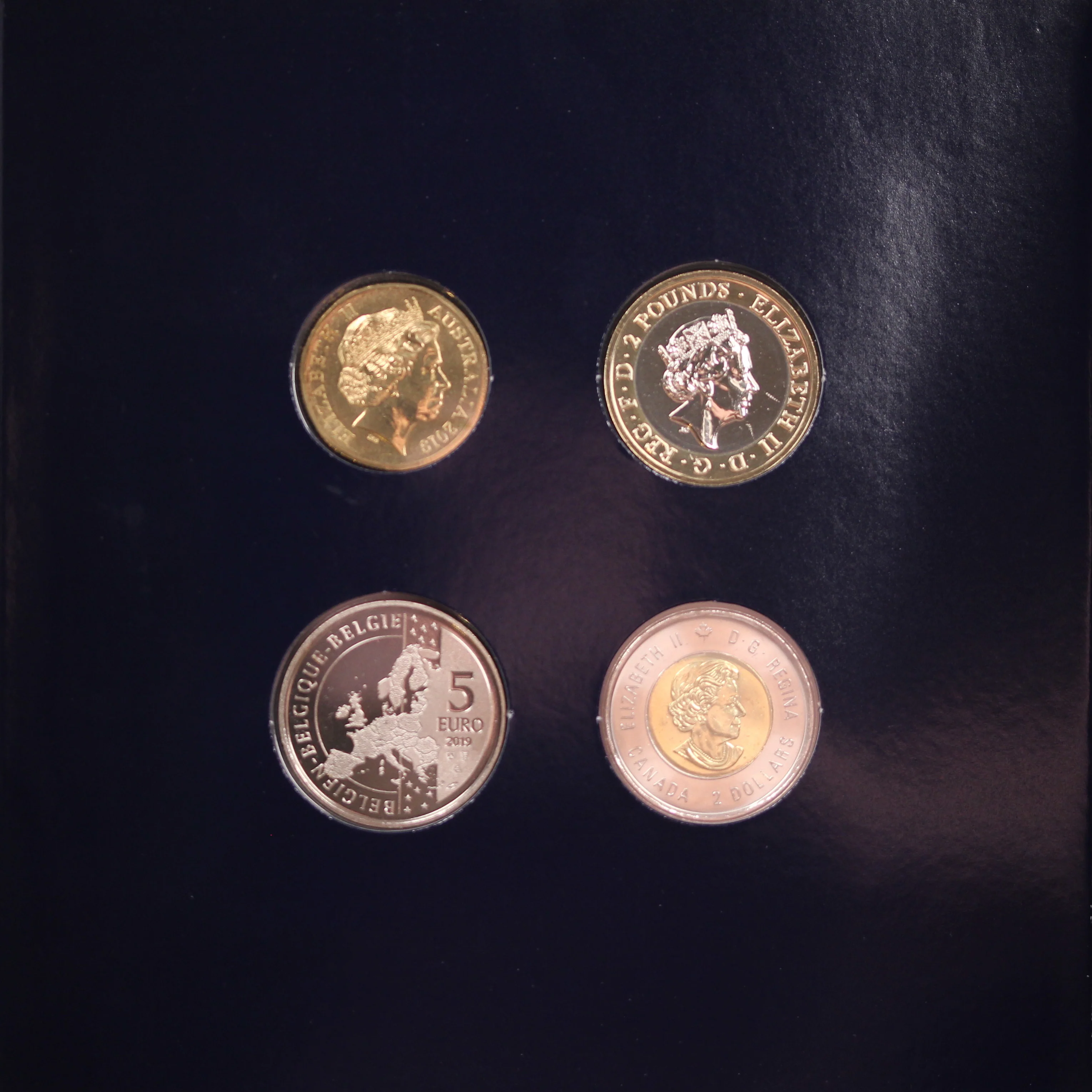 2019 D-Day 75th Anniversary $1 4 Coin Set - Image 3