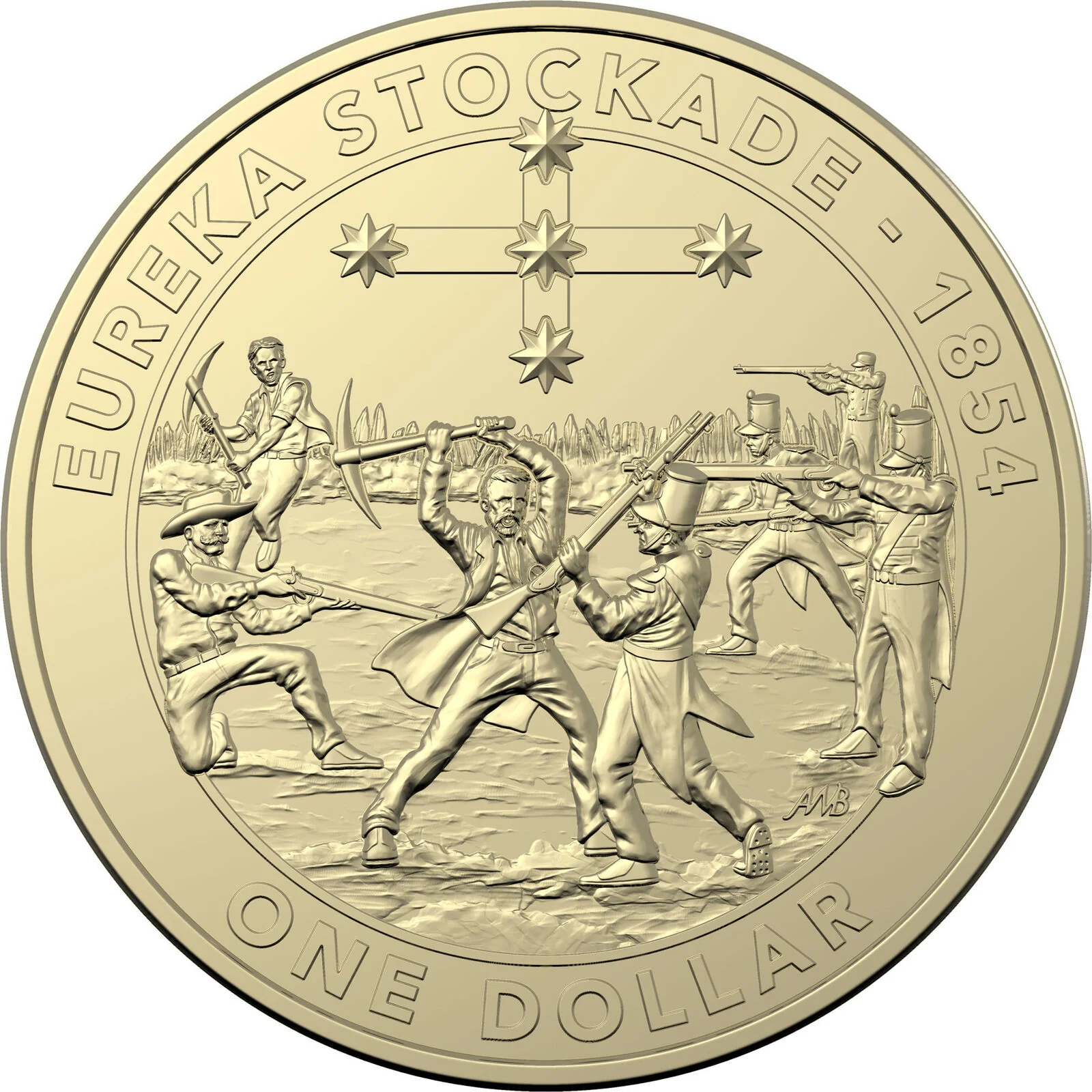 2019 Eureka Stockade $1 PNC - Image 3