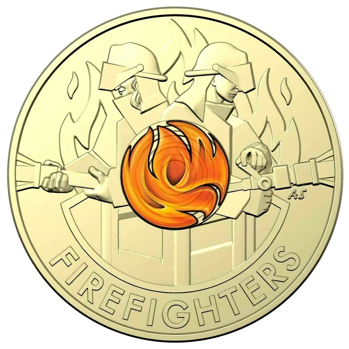 2019 Firefighters $2 Coin in Card - Image 3