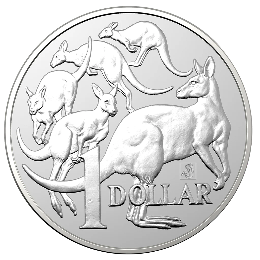 2019 Mob of Roos Merlion Privy Mark 1oz Silver Coin