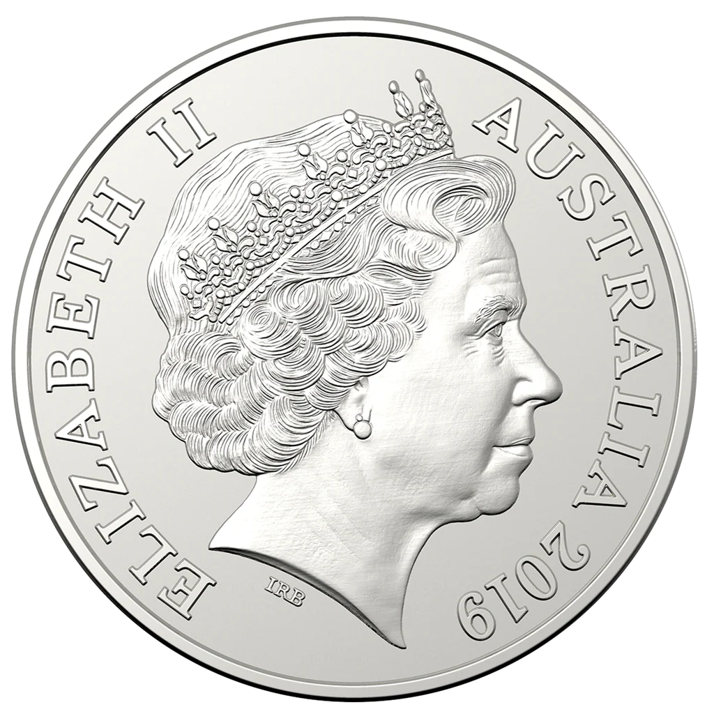 2019 Mob of Roos Merlion Privy Mark 1oz Silver Coin - Image 2
