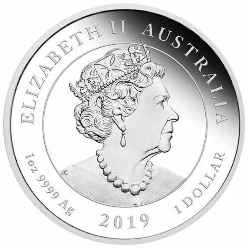 2019 Moon Landing 1oz Silver Coin - Image 2