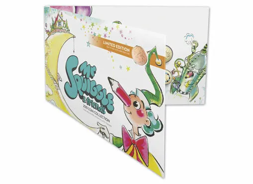 2019 Mr Squiggle $1 and $2 Folder Set - Image 2