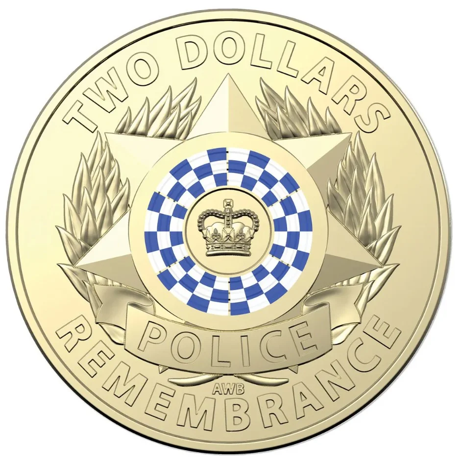 2019 Police Remembrance $2 Coin in Card - Image 2
