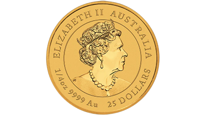 2020 1/4oz Gold Year of the Mouse Coin - Image 2