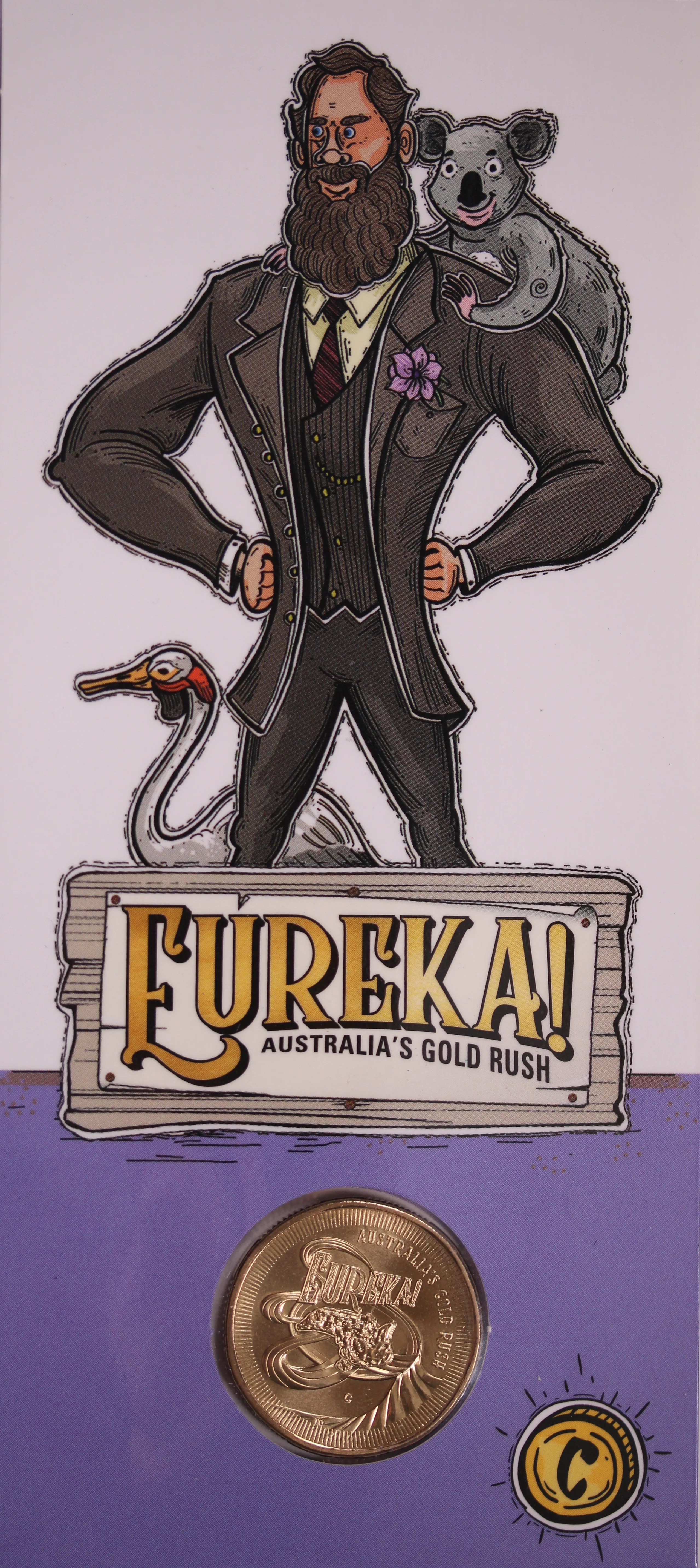 2020 $1 Eureka! Australia's Gold Rush James Nash - 'C' Mintmark