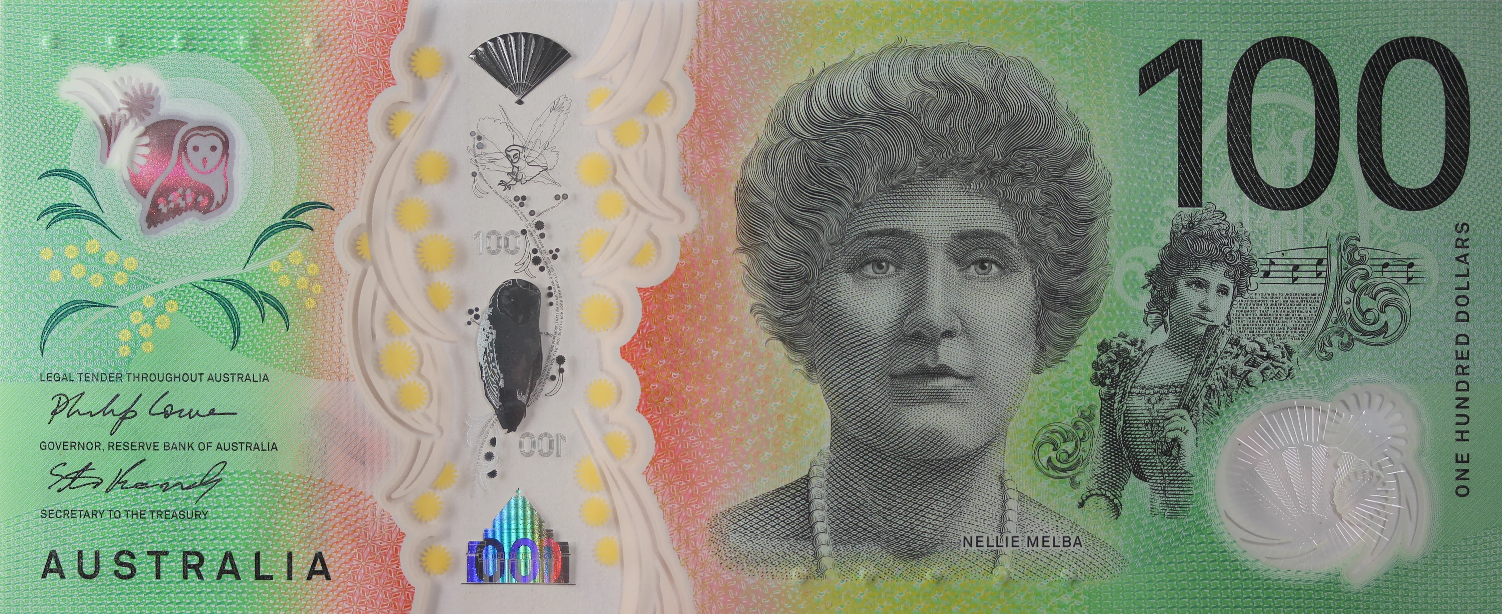 2020 $100 Lowe/Kennedy Last Prefix UNC - Image 2