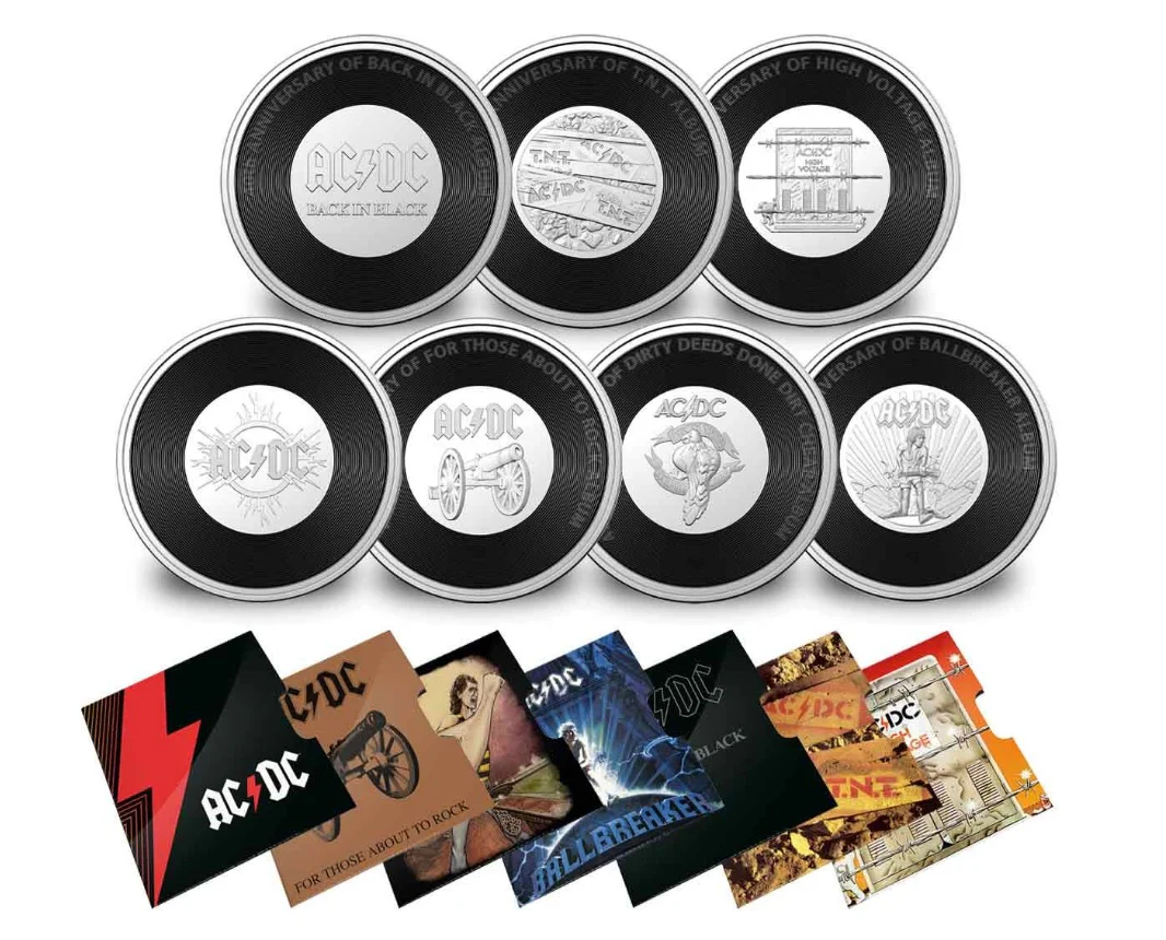 2020/21 ACDC Seven Coin 20c Box Set - Image 3