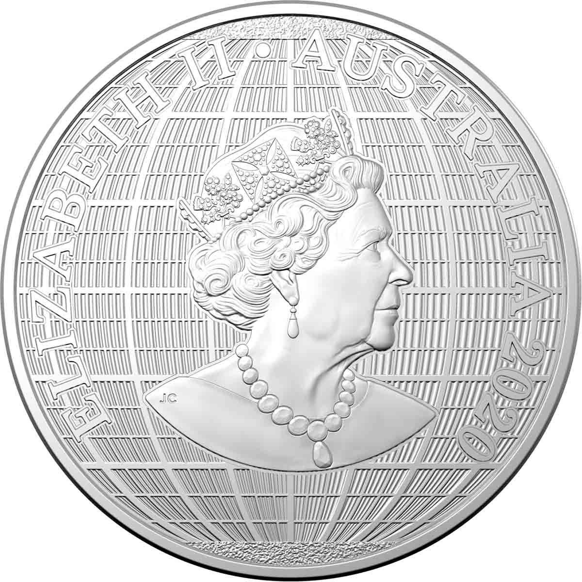 2020 Beneath the Southern Skies Kangaroo Privy 1oz Silver Coin - Image 2