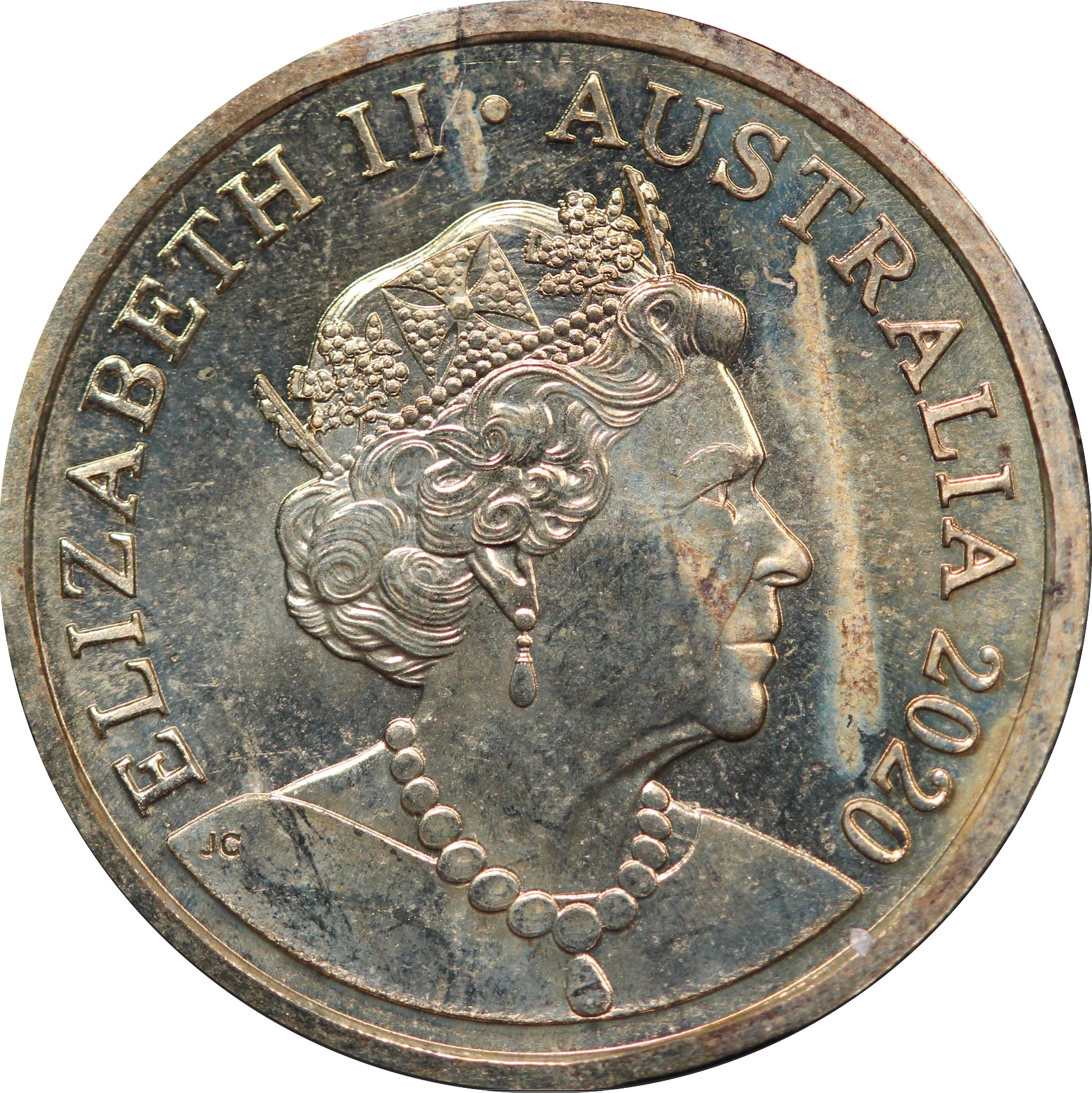 2020 End of WWII C mintmark $2 Individual Coin - Image 2