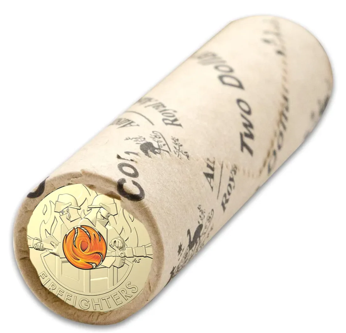 2020 Firefighter $2 Coin Roll