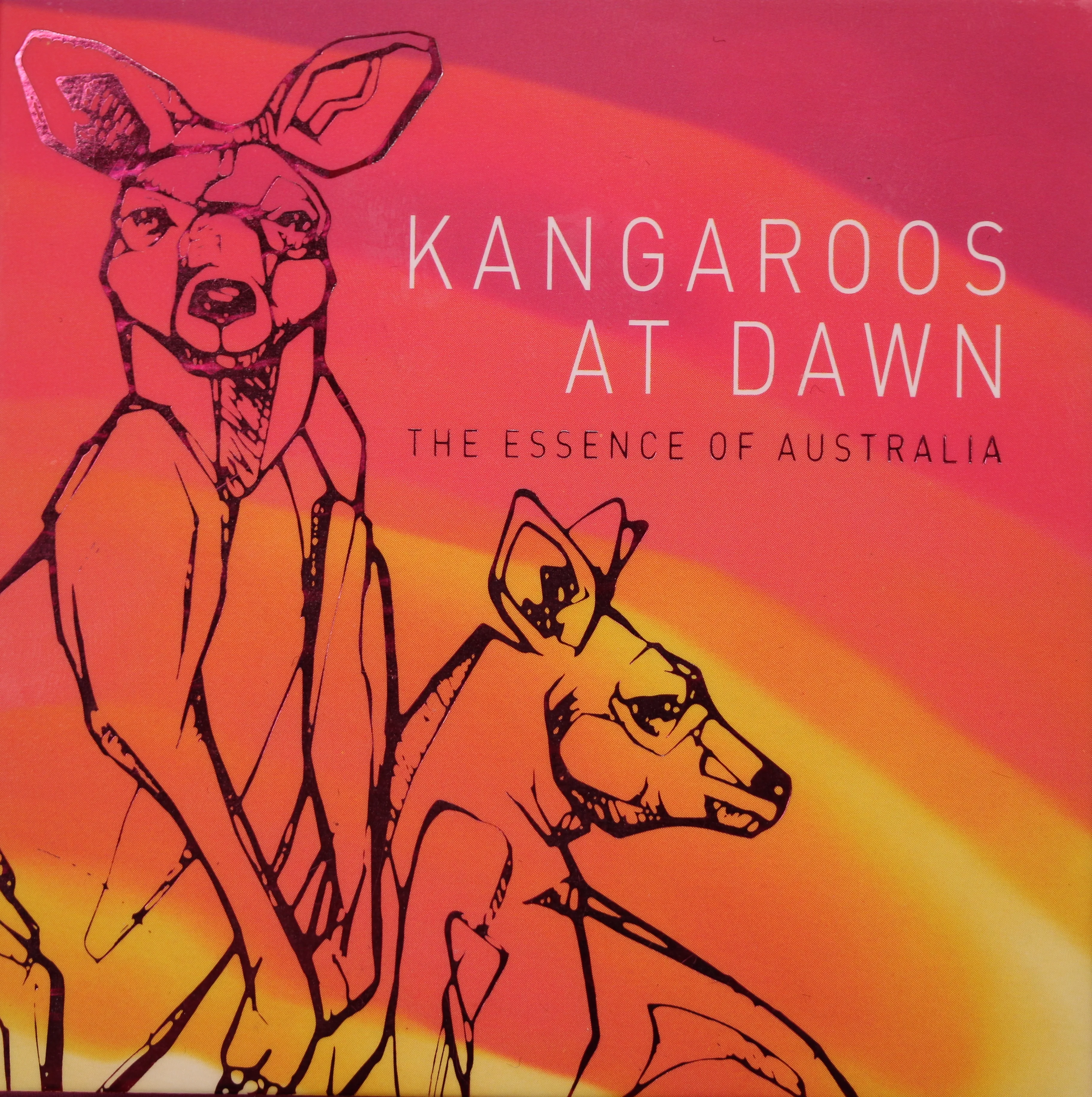 2020 Kangaroos at Dawn 1/5oz Gold Proof Coin - Image 2