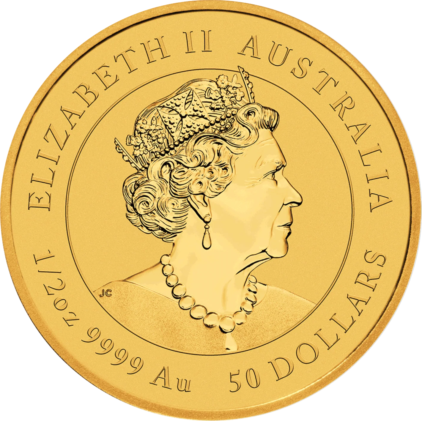 2020 Perth Mint Gold Lunar Mouse 1/2oz Bullion Coin - Image 2