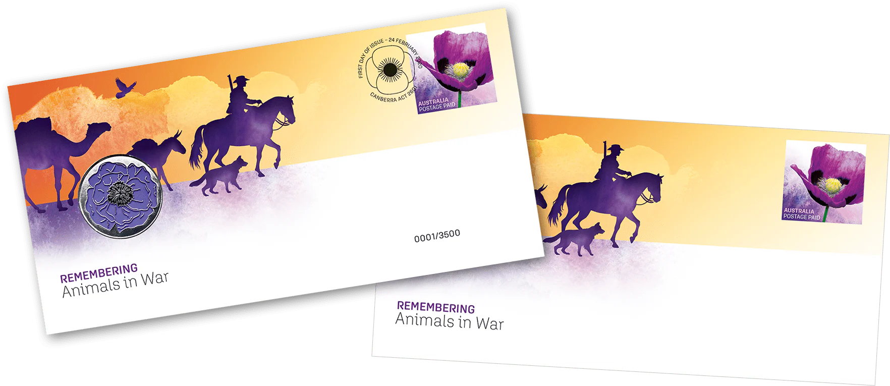 2020 Remembering Animals in War Medallion Cover