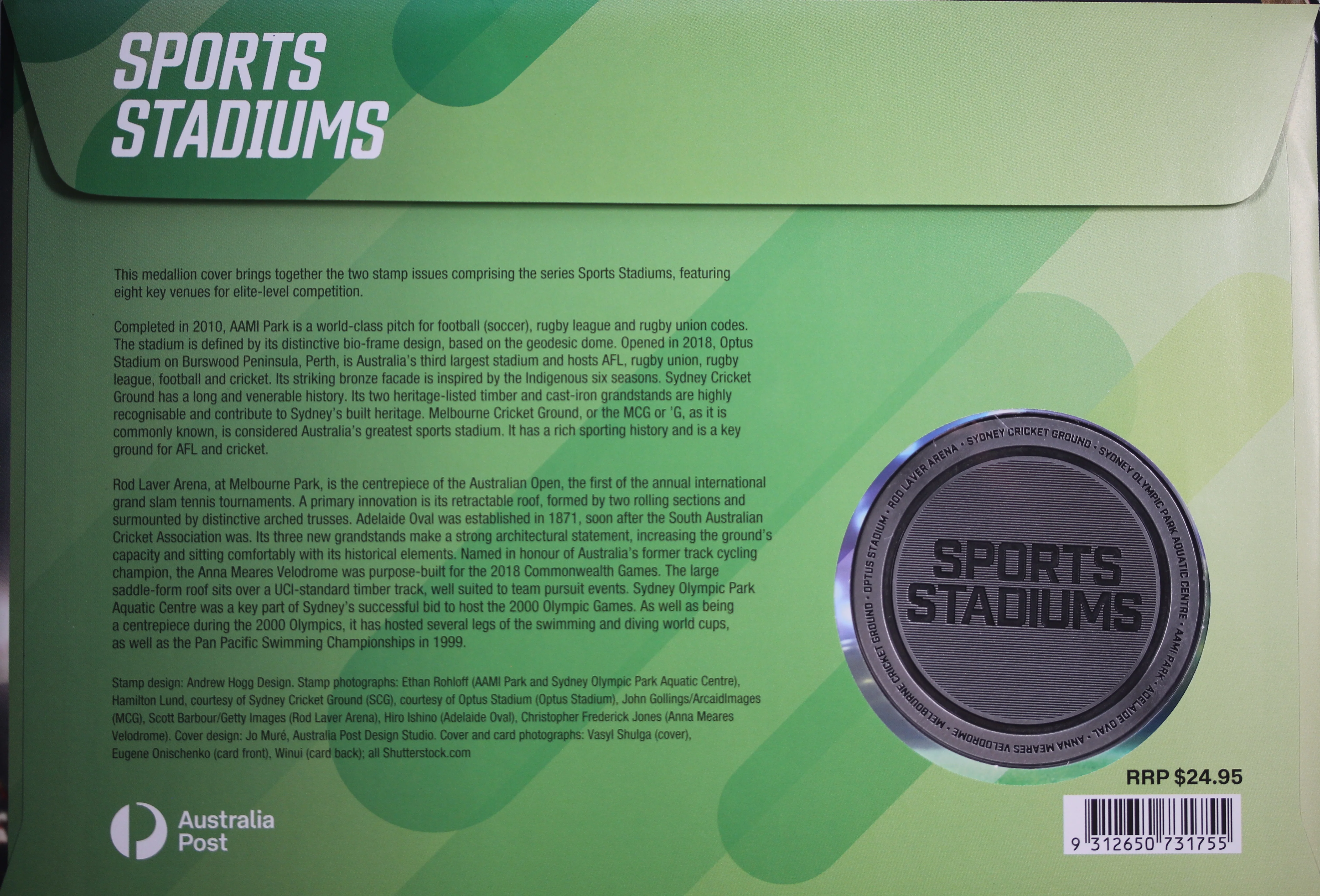 2020 Sports Stadiums Medallion Cover - Image 2