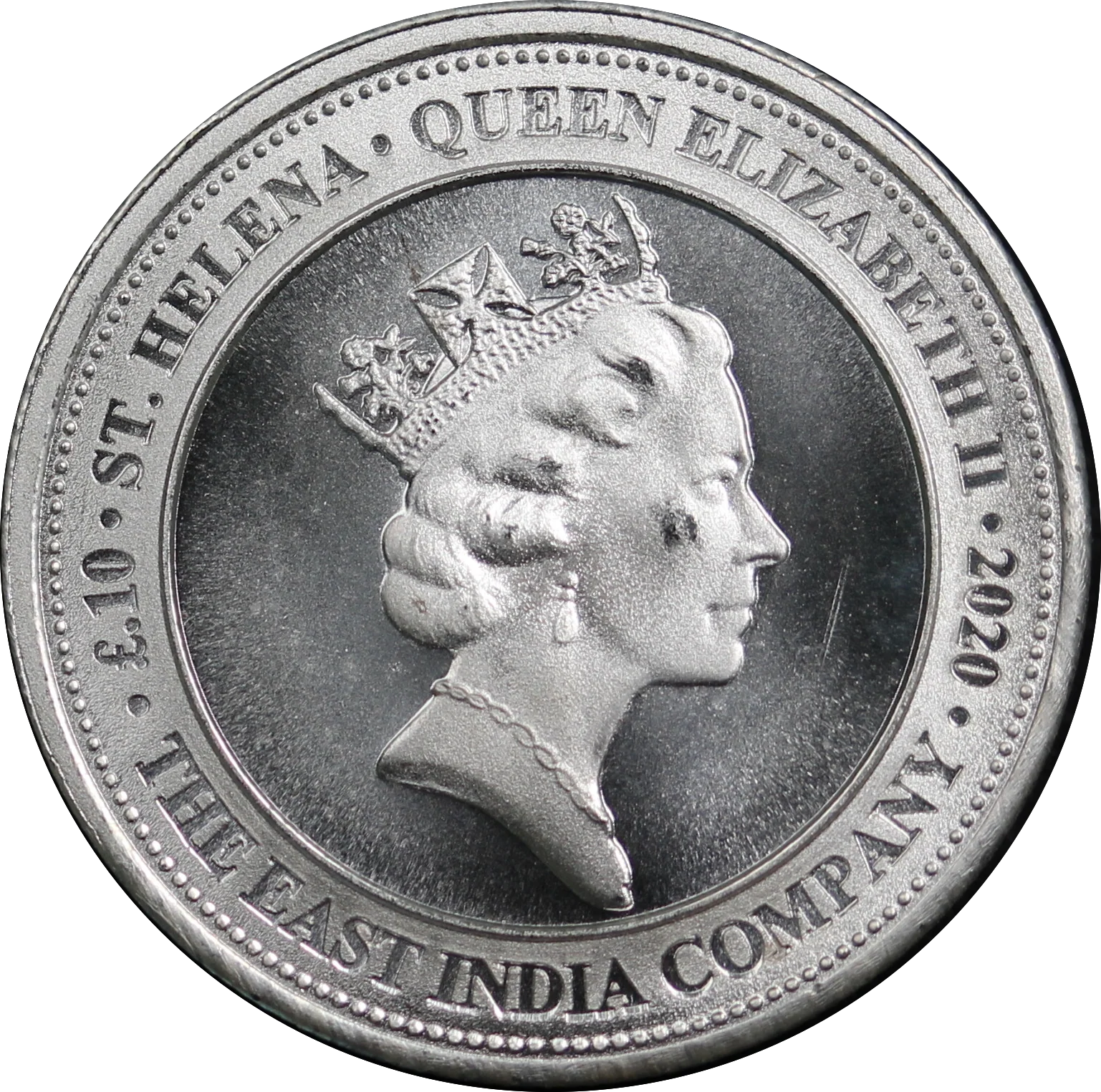2020 St Helena Spade Guinea 1/10oz Silver - Image 2