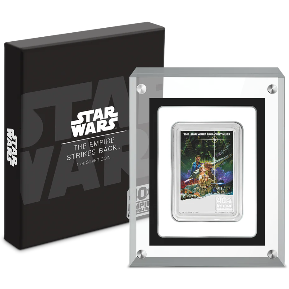 2020 Star Wars: The Empire Strikes Back™ 40th Anniversary 1oz Silver Coin - Image 2
