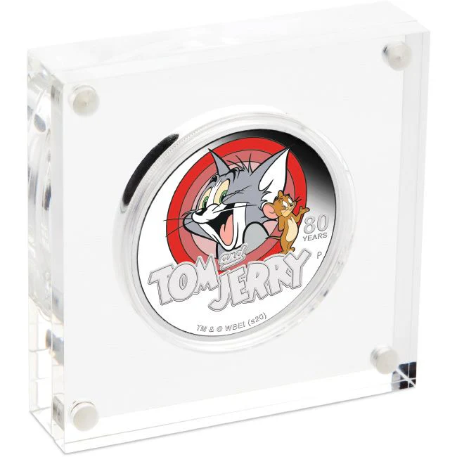 2020 Tom & Jerry 80th Anniversary 1oz Silver Proof Coin - Image 3