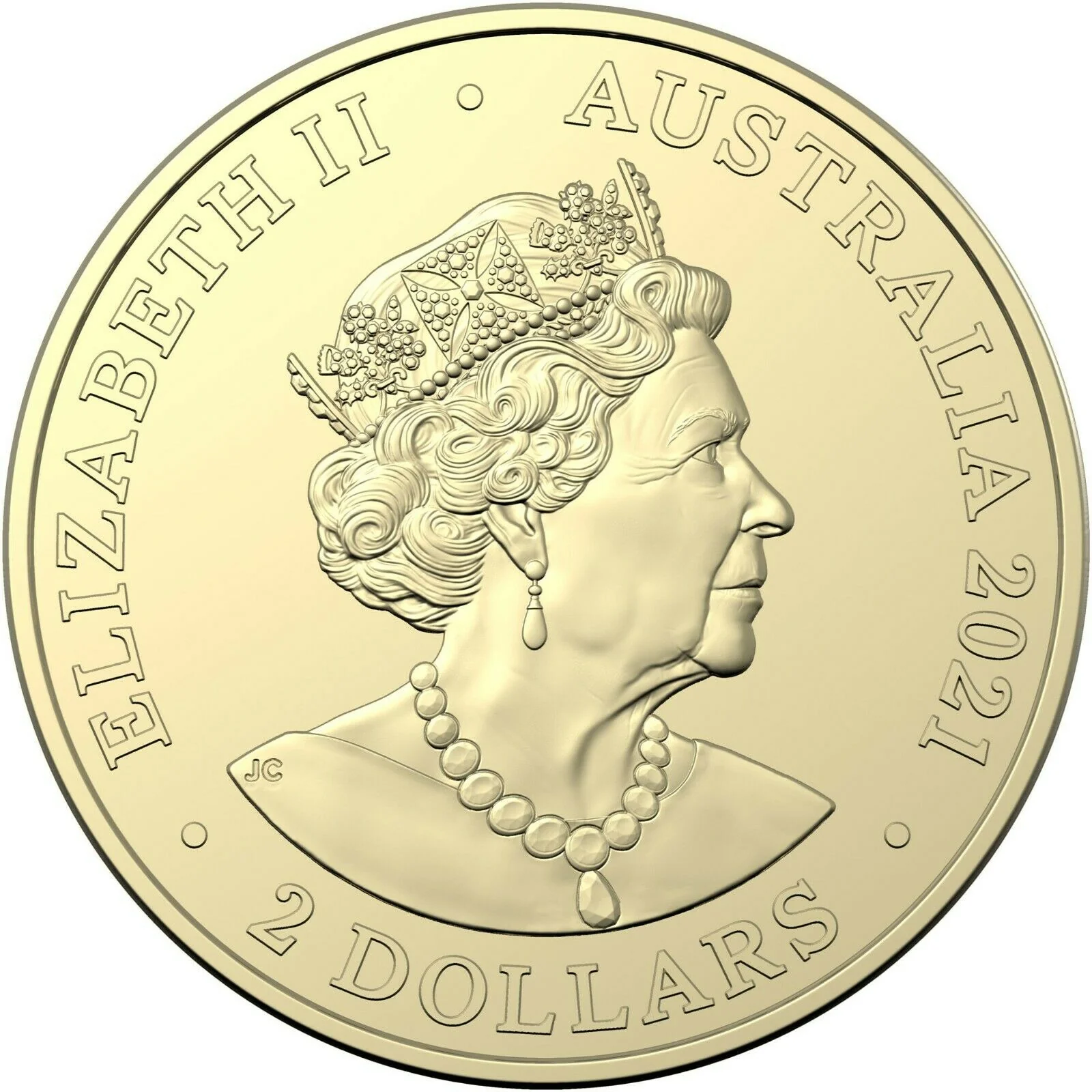 2021 $2 Ambulance Service C Mintmark Coin in Card - Image 3