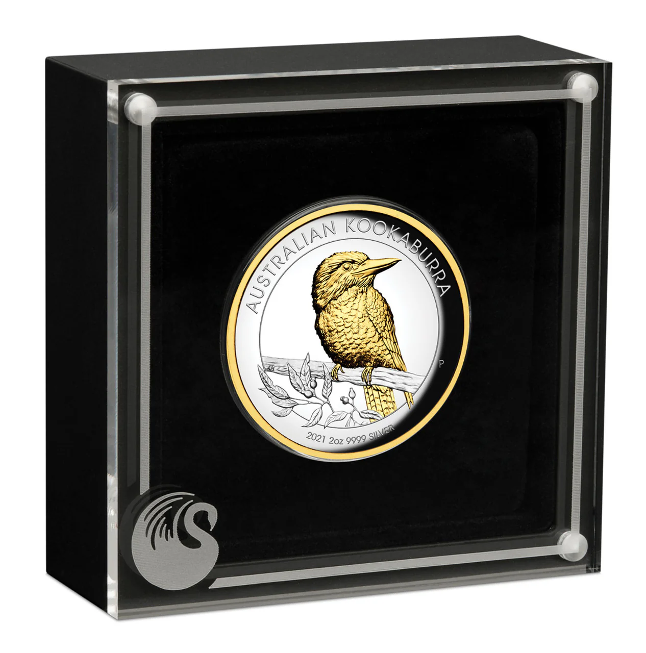 2021 2oz Gilded High Relief Kookaburra Coin - Image 4