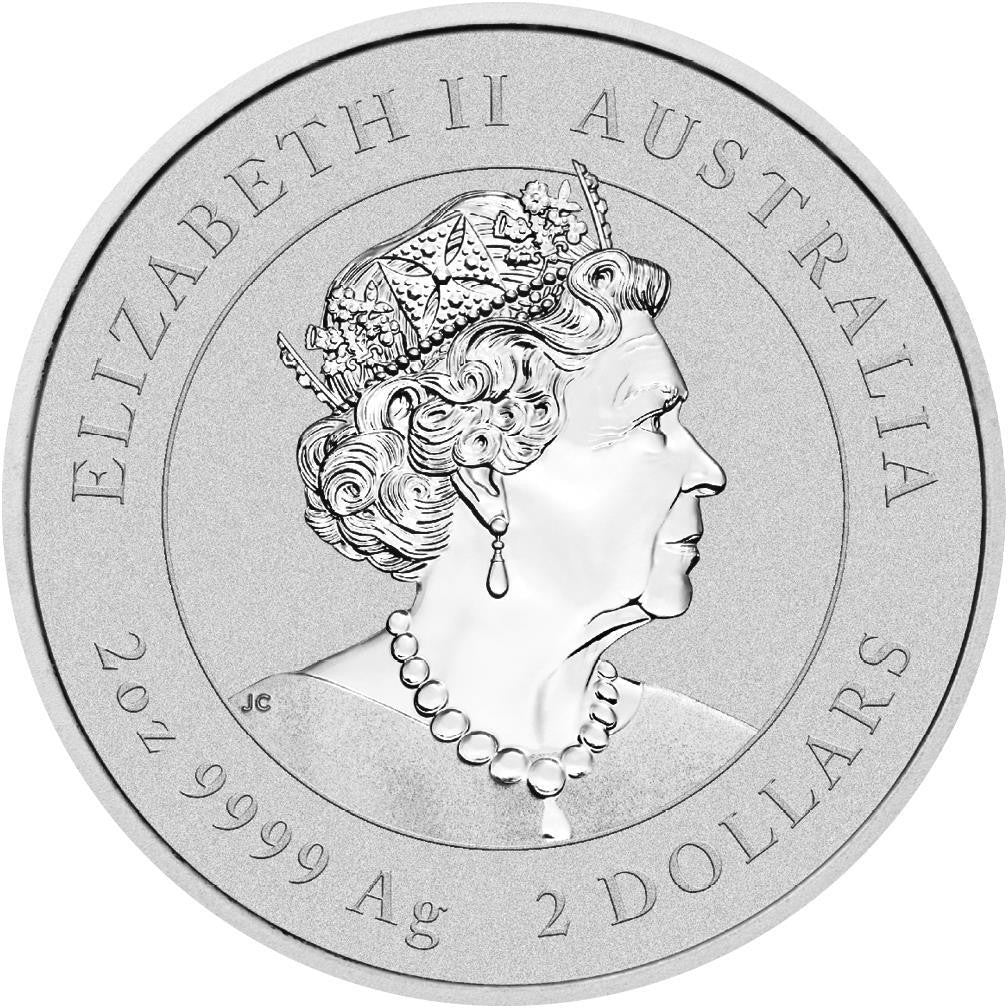 2021 2oz Silver Year of the Ox Coin - Image 2