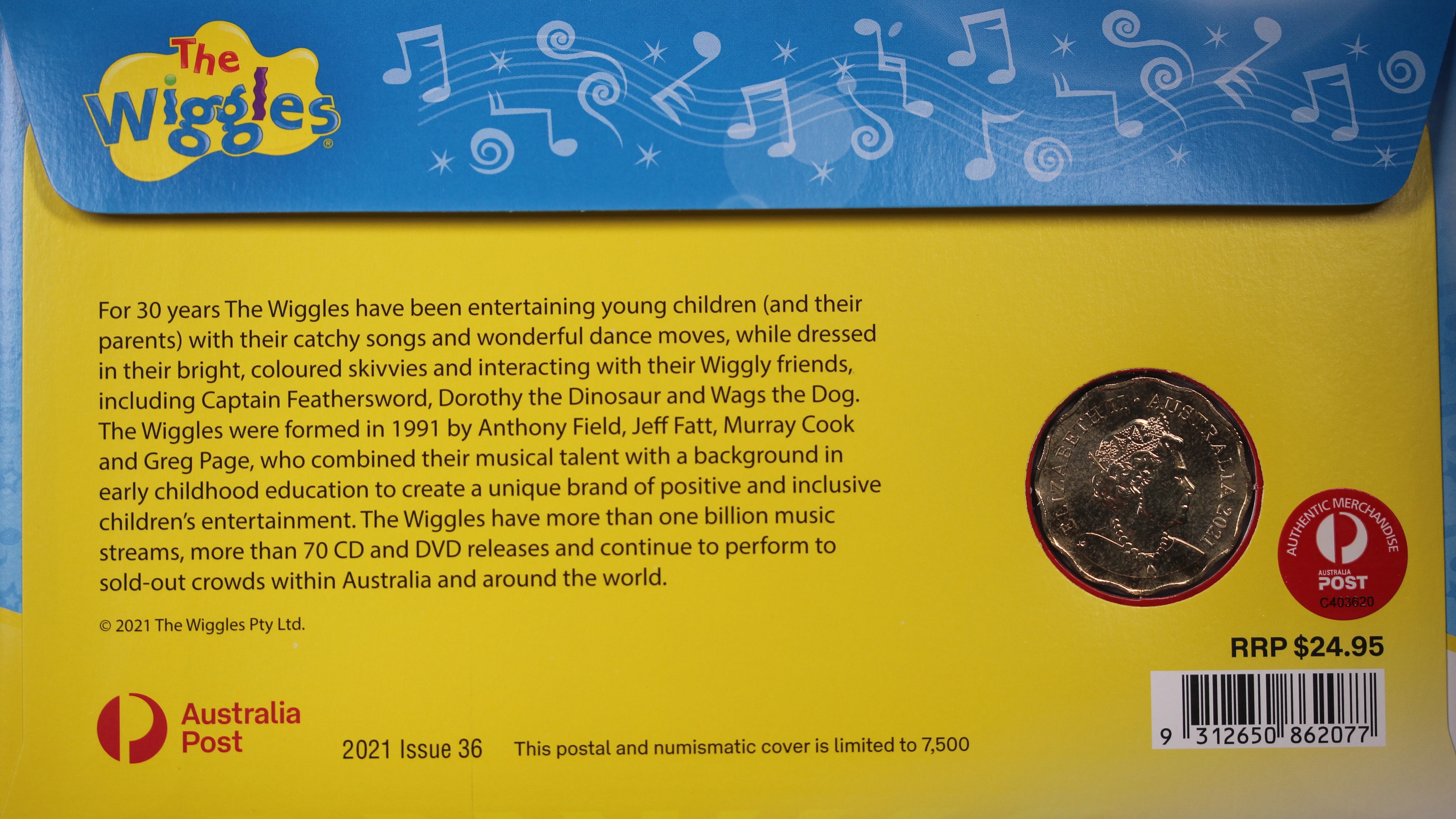2021 30 Years of The Wiggles Big Red Car PNC - Image 2