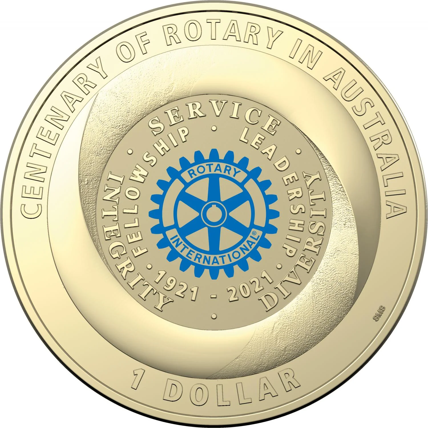 2021 Centenary of Rotary in Australia $1 PNC - Image 3