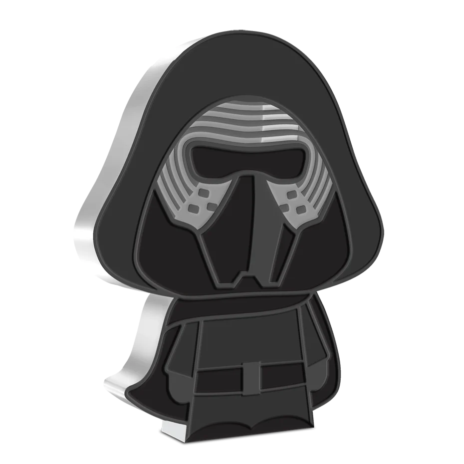 2021 Chibi Coin - Star Wars – Kylo Ren 1oz Silver Coin