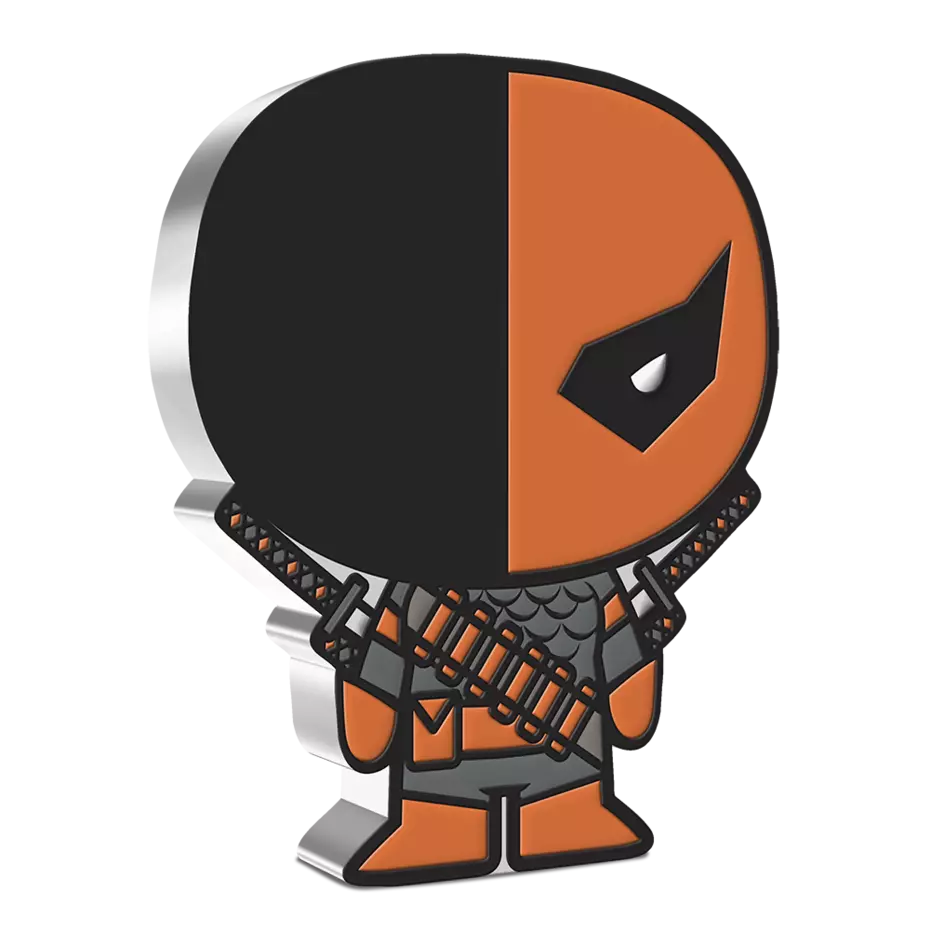 2021 Chibi DC Comics Series – DEATHSTROKE™ 1oz Silver Coin - Image 2