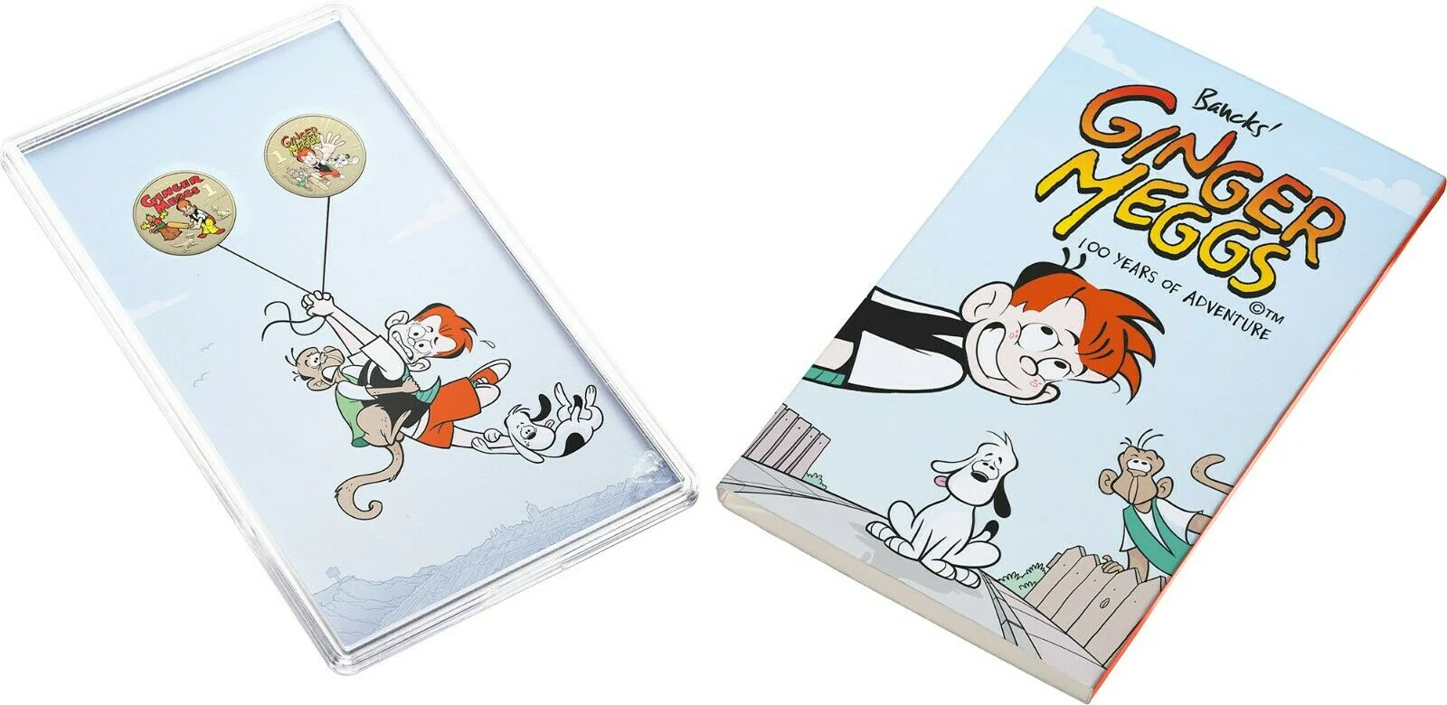 2021 Ginger Megs $1 Uncirculated Coin Pair - Image 2