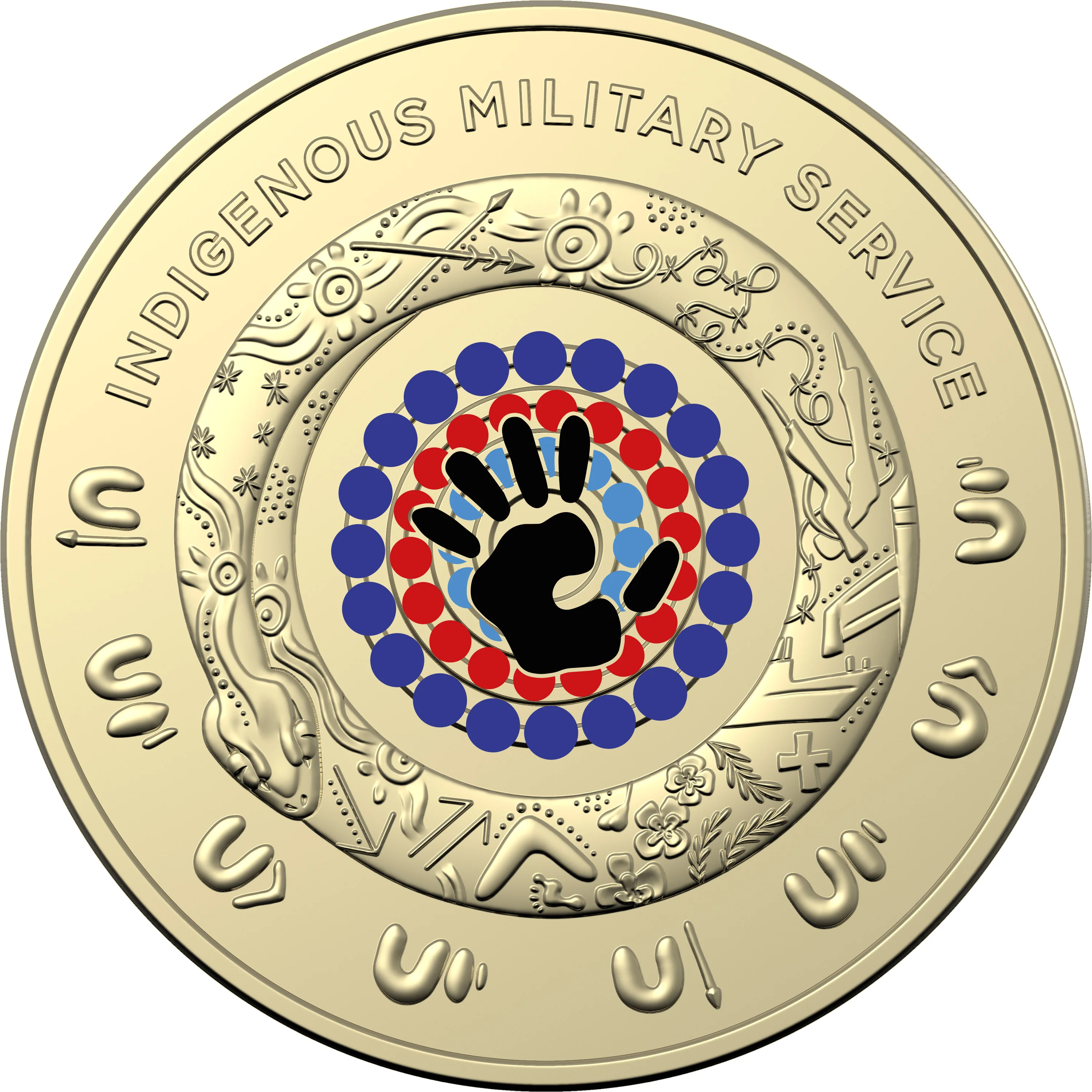 2021 Indigenous Military Service $2 Coin UNC
