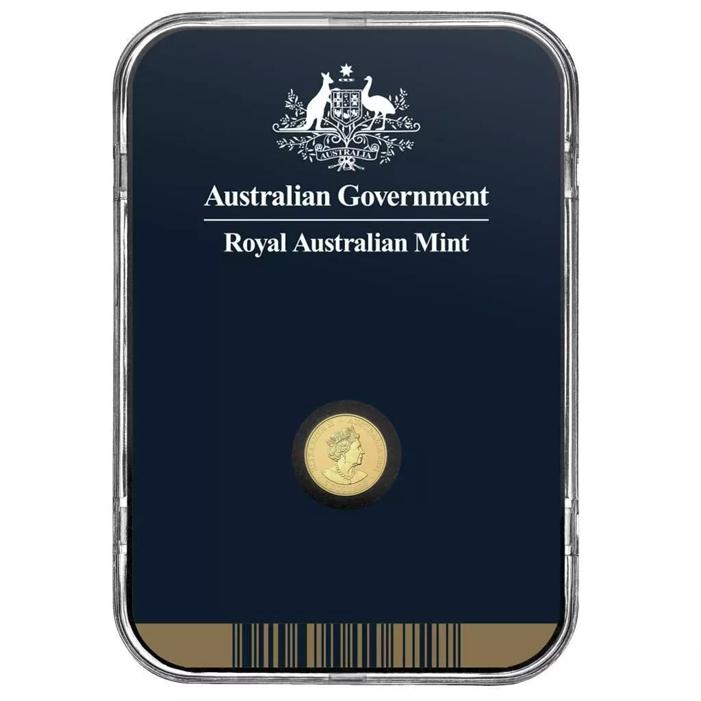 2021 Mini Money Koala $2 Gold Frosted Uncirculated Coin - Image 4