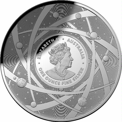 2021 The Earth & Beyond - The Milky Way $5 Silver Proof Domed Coin - Image 3