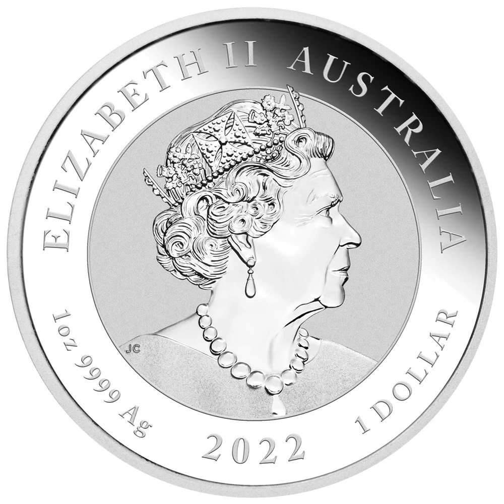 2022 Myths and Legends 1oz Phoenix Silver Coloured Coin in Card - Image 3