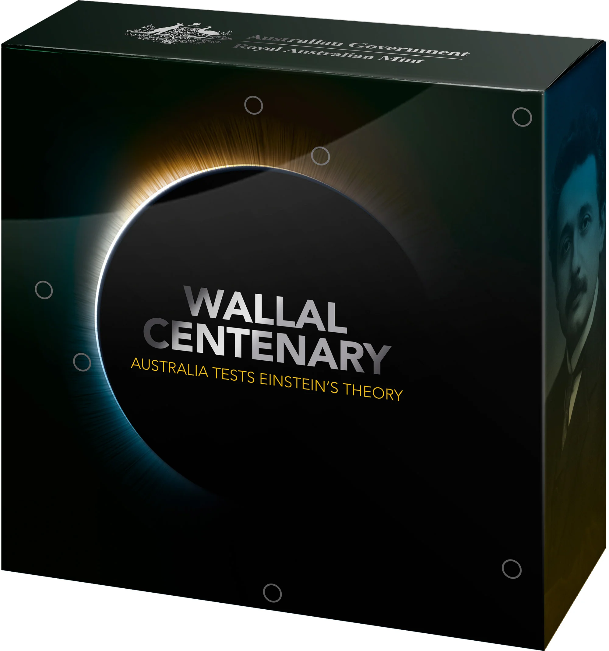 2022 $5 1oz Silver Domed Proof Coin – Wallal Centenary – Australia Tests Einstein’s Theory - Image 2