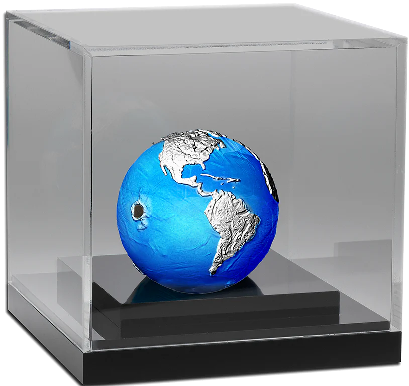 2022 $5 Endangered Earth Sphere 3oz Silver Coin