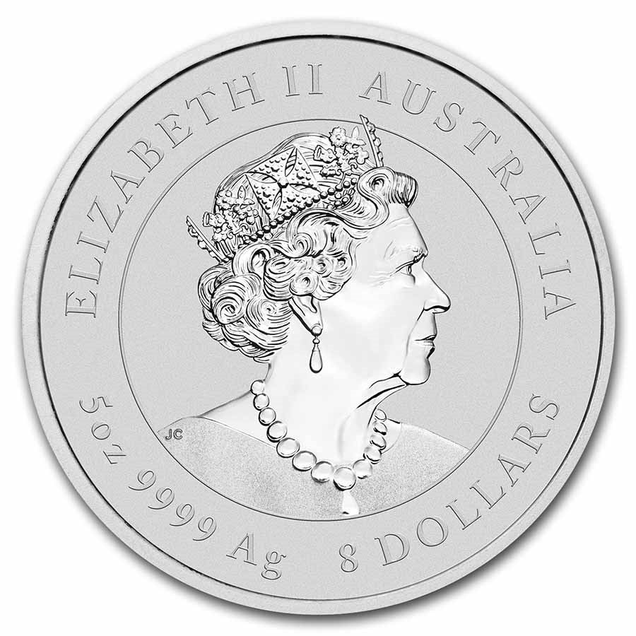 2022 5oz Silver Year of the Tiger Coin - Image 2