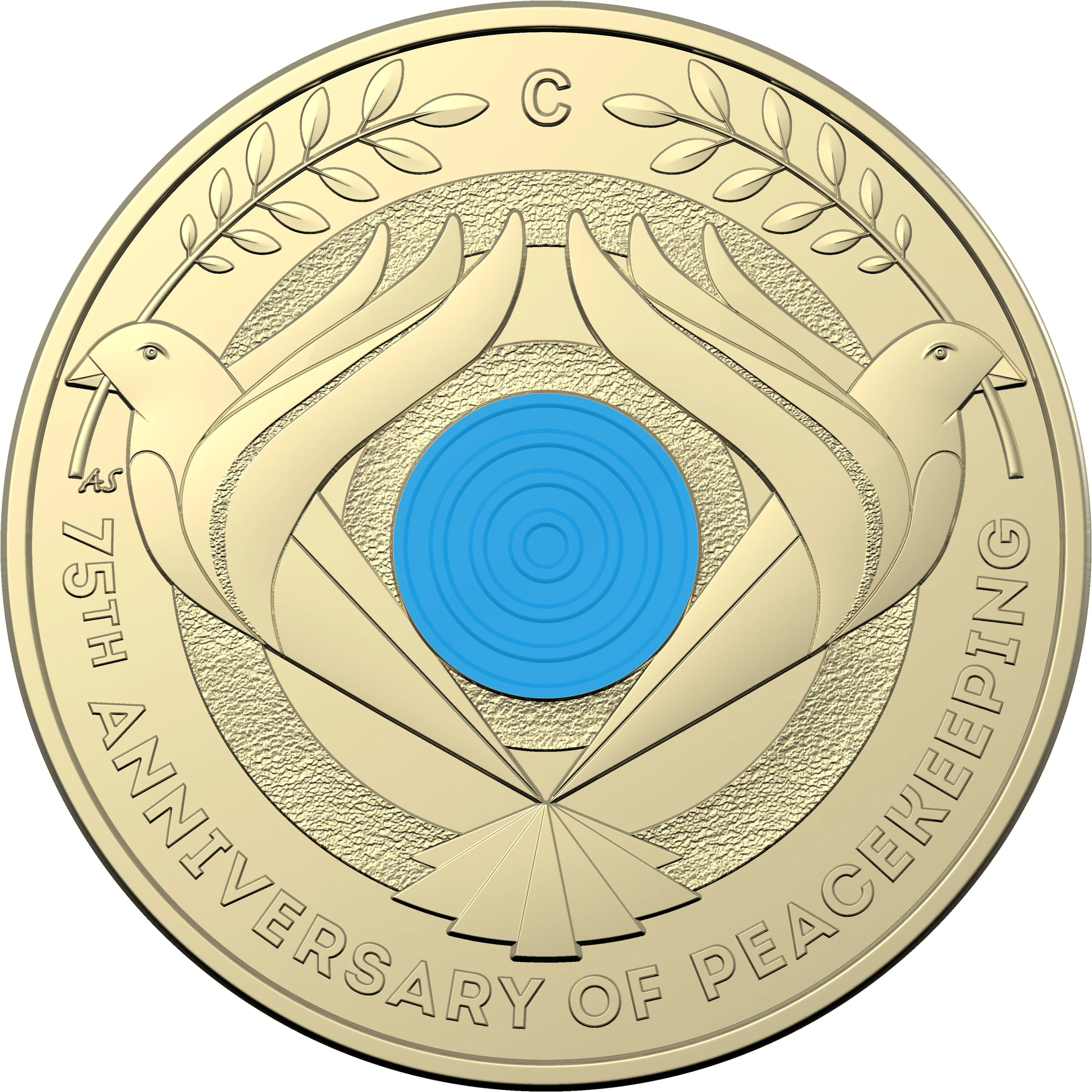 2022 75th Anniversary of Peacekeeping C Mintmark $2 Coin - Image 2