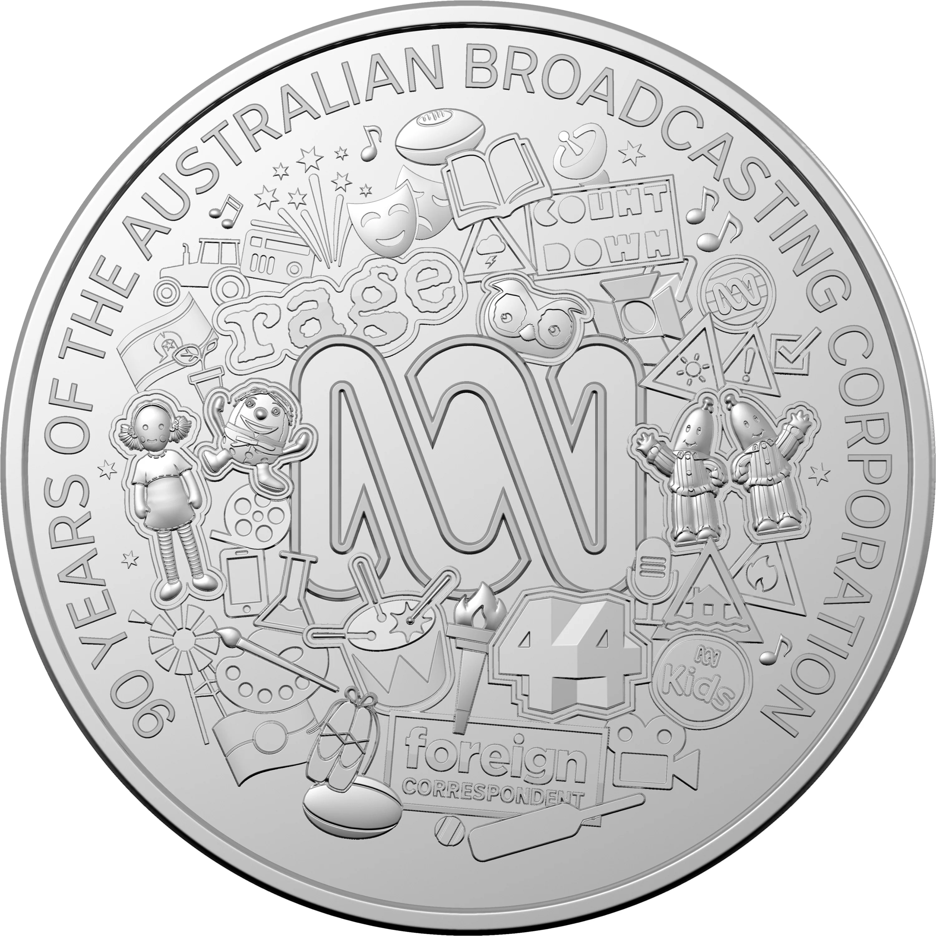 2022 90th Anniversary of ABC 20c Coin - Image 3