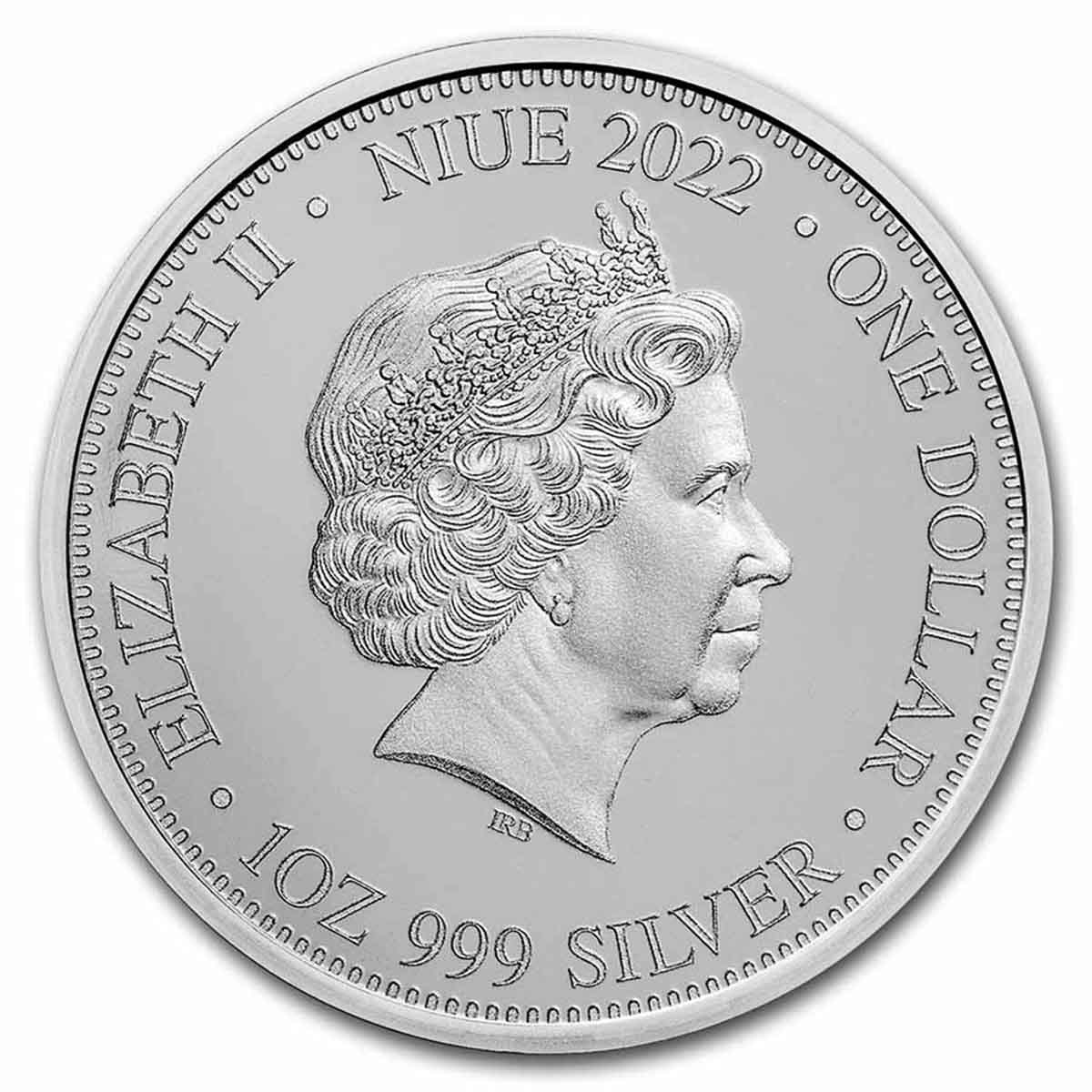 2022 Apex Predators Cougar and Bear 1oz Silver Coin - Image 2