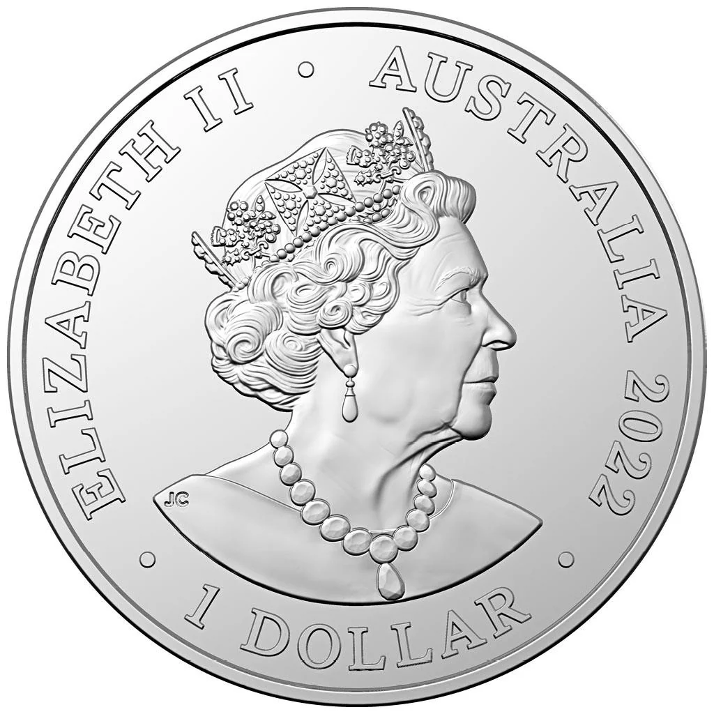 2022 Australia Zoo Sumatran Elephant 1oz Silver Coin - Image 2