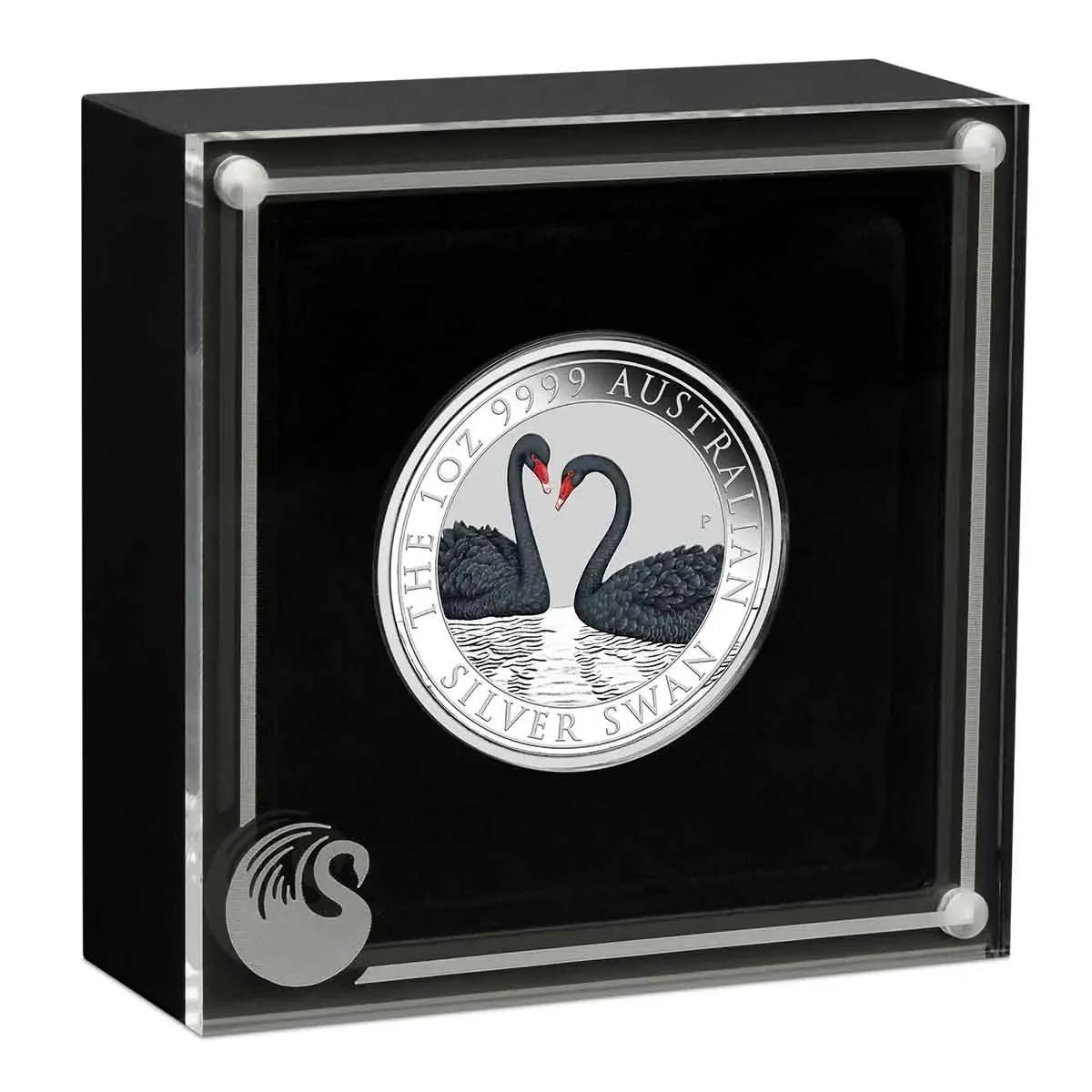 2022 Australian Swan 1oz Silver Coloured Coin - Image 4