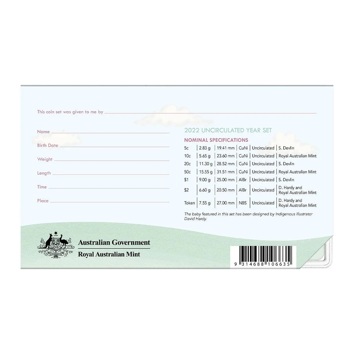 2022 Baby Mint Set - Image 7