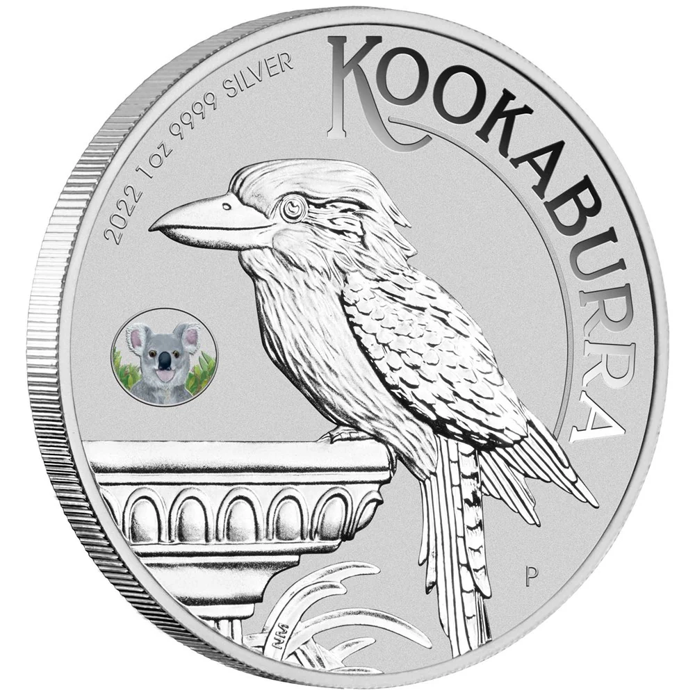 2022 Brisbane ANDA 1oz Silver Kookaburra with Koala Privy Mark Coin - Image 2