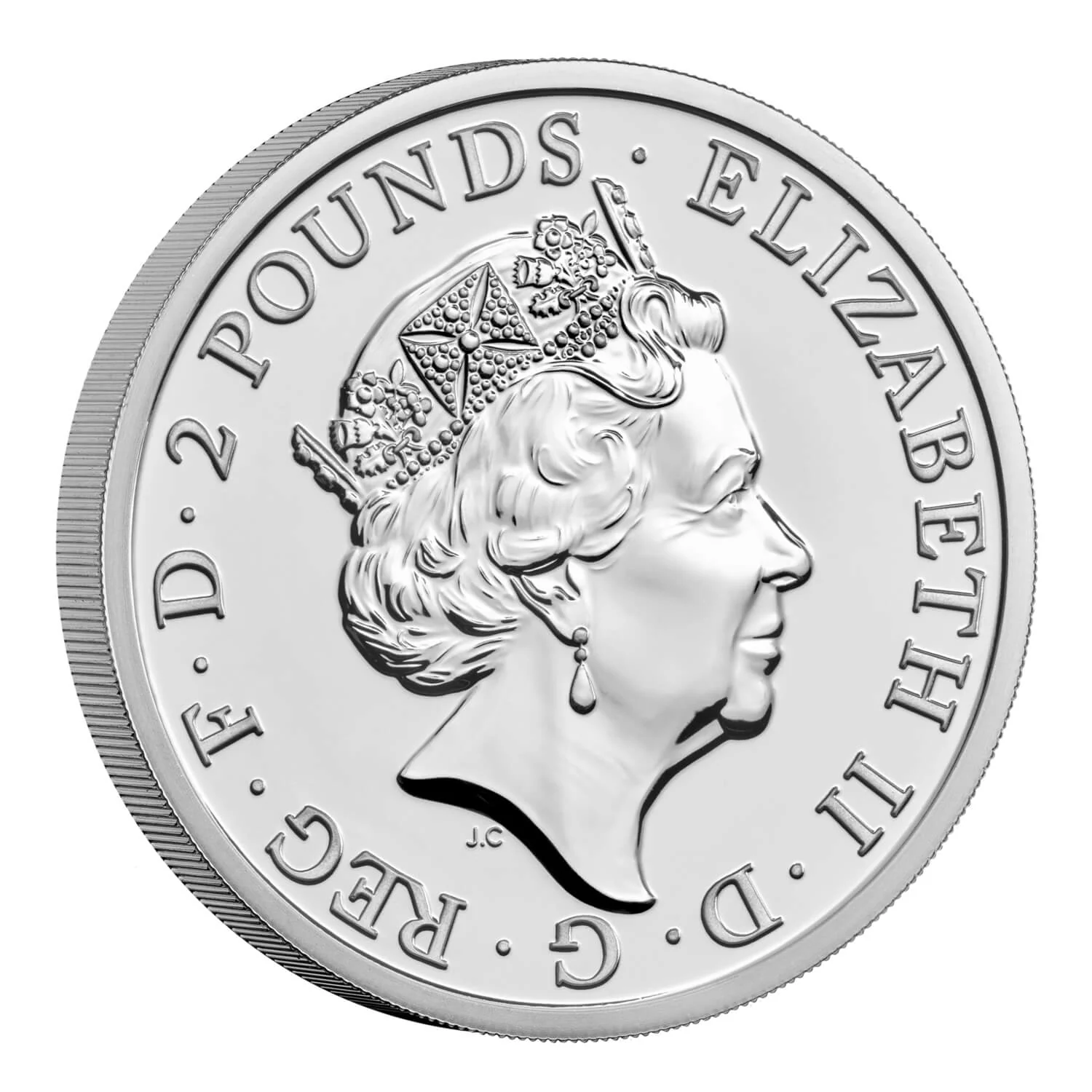 2022 Britannia Exclusive Range 2 Pound 1oz Silver Brilliant Uncirculated Coin - Image 3