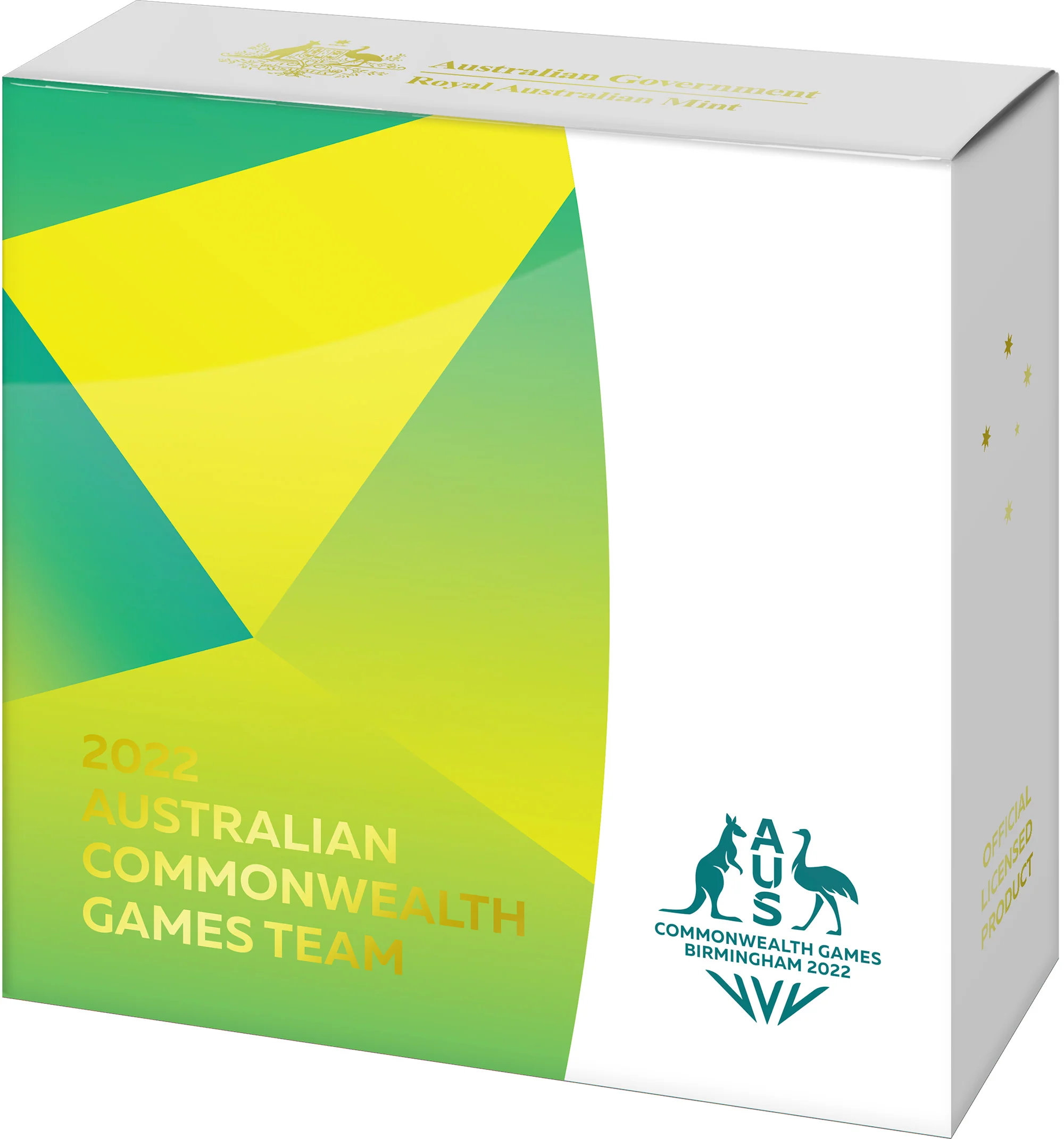 2022 Commonwealth Games $1 Coloured 1/2oz Silver Coin - Image 4