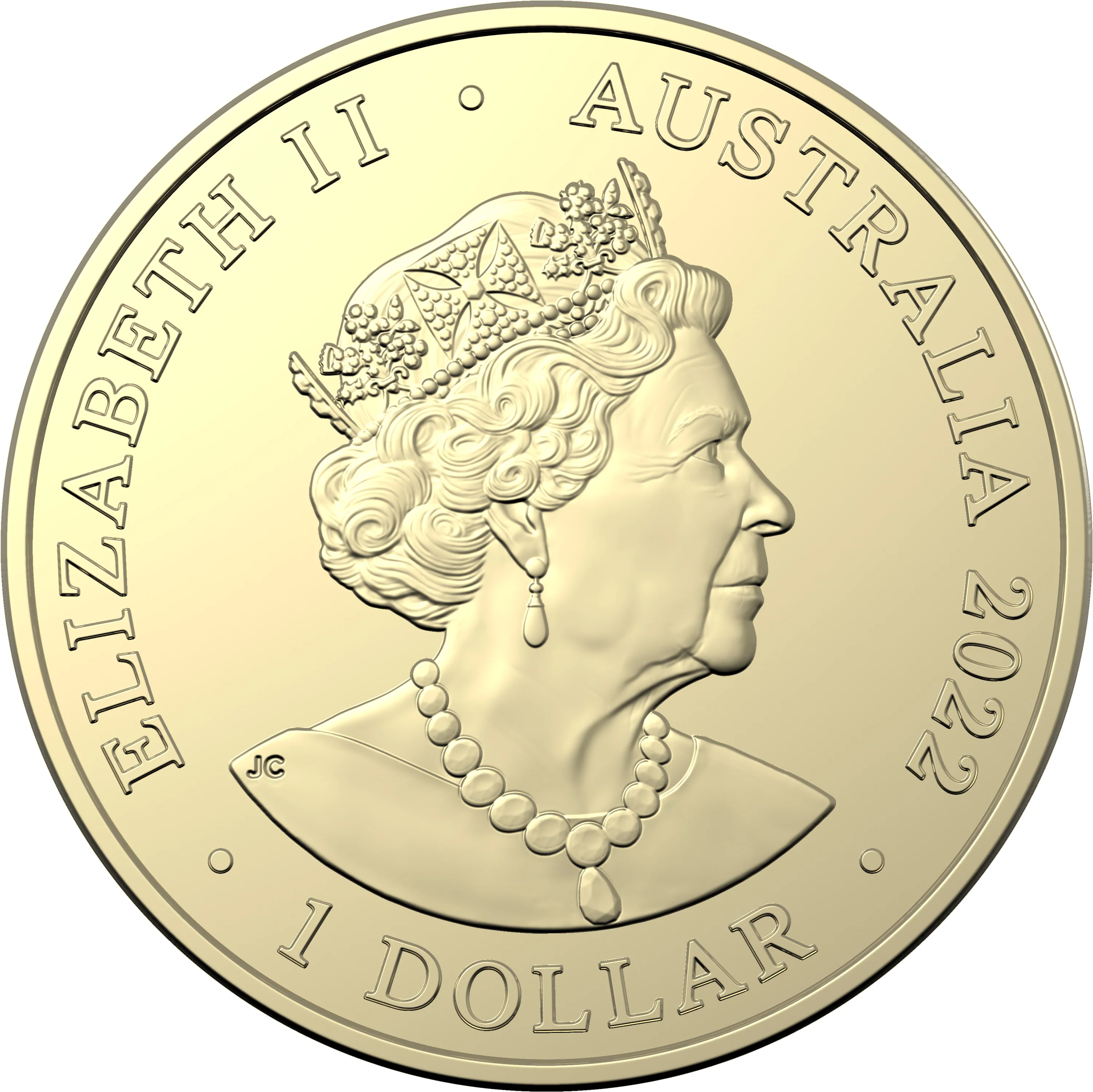 2022 Commonwealth Games Coloured $1 Coin in Card - Image 3