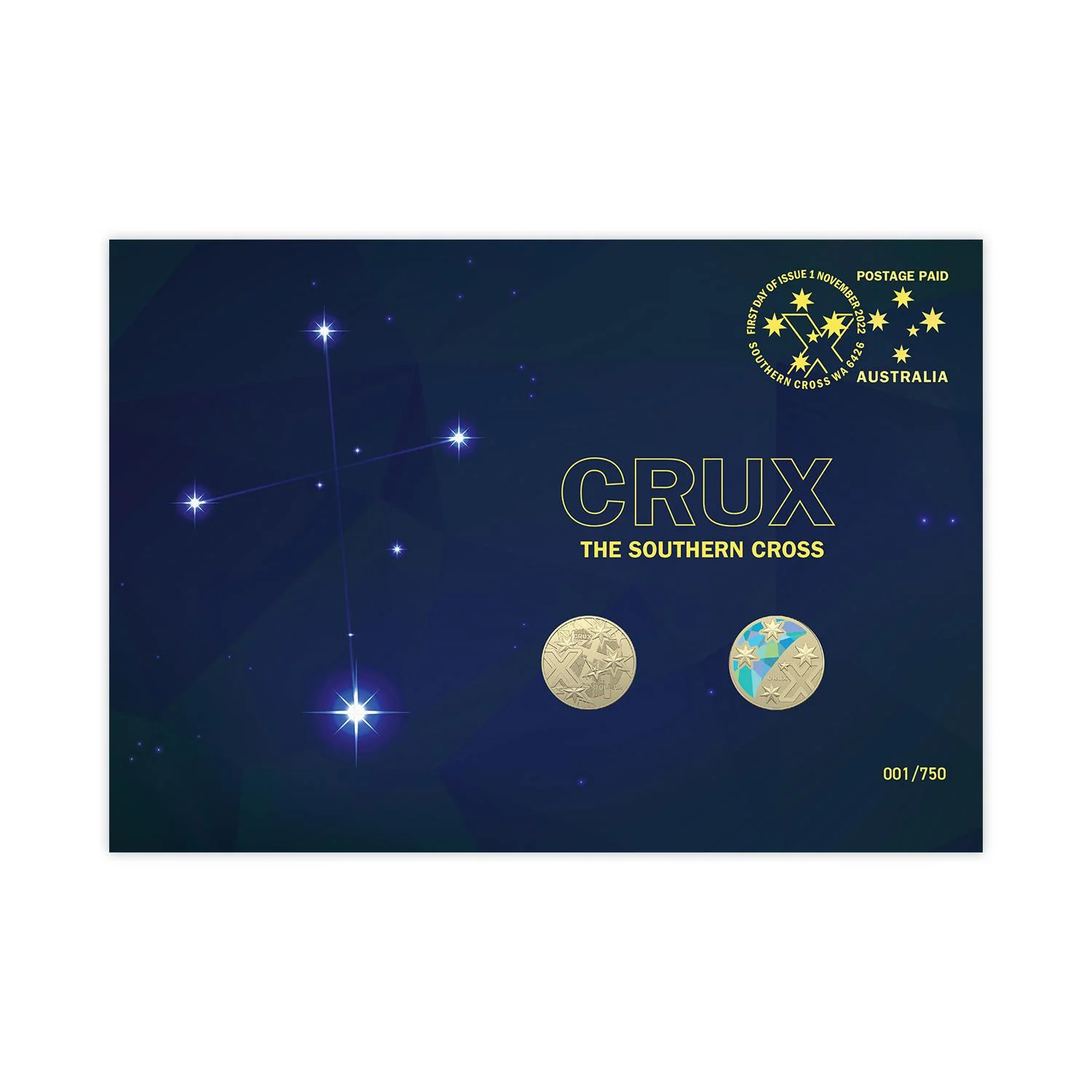 2022 Crux The Southern Cross Double $1 Prestige PNC